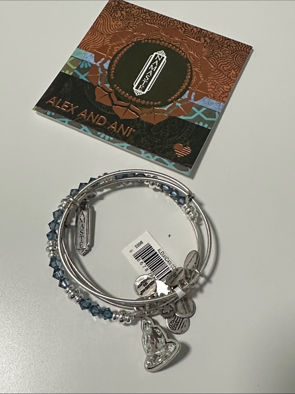🍐 NWT Alex & Ani Namaste Bracelet Set